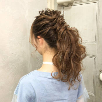 デートヘアアレンジでさらに惚れさせる 男ウケバツグンhair Hair