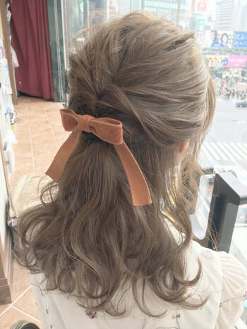 デートヘアアレンジでさらに惚れさせる 男ウケバツグンhair Hair