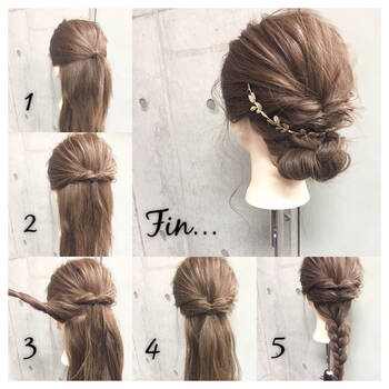 くるりんぱアップアレンジならどんなシーンにも万能 Hair