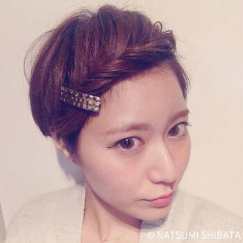 伸ばしかけ前髪も可愛くアレンジして伸ばす間も楽しもう Hair