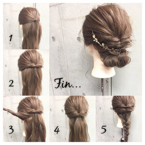 忙しい朝こそ 簡単時短にできるまとめ髪アレンジをマスターしよう Hair