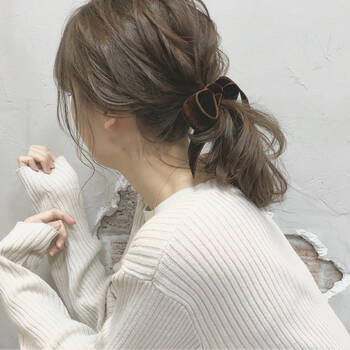 ヘアゴムだけでおしゃれはつくれる お手軽アレンジ特集 Hair