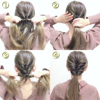 5分でササッとできる とびきり可愛い イベントヘアアレンジ Hair