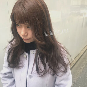 ショコラブラウンに一目惚れ 好感度抜群の21年王道ヘアカラー Hair