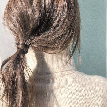 ナチュラルなのが可愛い アンニュイな簡単ストレートヘアアレンジ Hair