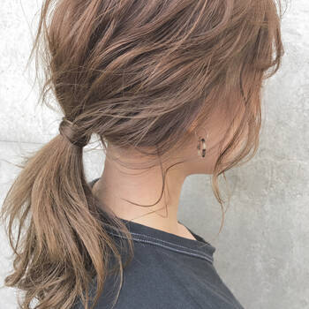 ポニーテールでなりたい自分に 結ぶ高さで雰囲気がガラっと変わる Hair