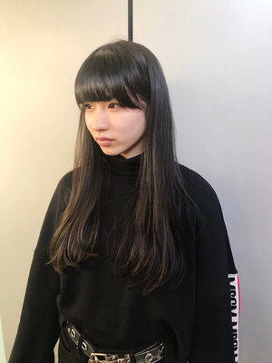 かわいい黒髪がイマドキ風 好感度高めな大人髪型スタイル Hair