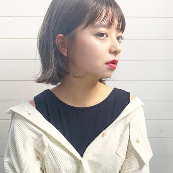 前髪あり 前髪なし アナタに似合うボブヘアはこれ Hair