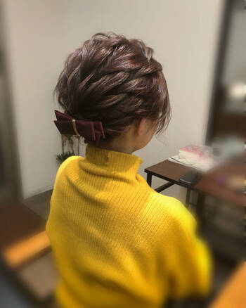 ショートボブでもくるりんぱやねじりを使って可愛くヘアアレンジ Hair
