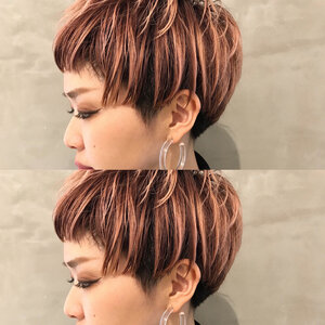 レングス別 ピンクグラデーションヘア特集 女の子を全力で楽しもう Hair