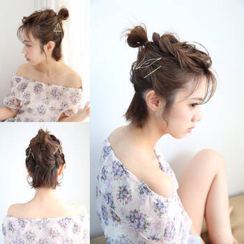 ボブ 三つ編みアレンジでかわいさ カジュアルから結婚式まで Hair