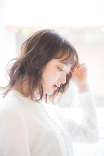 21年可愛いヘアカラー 注目のトレンドカラーを集めました Hair