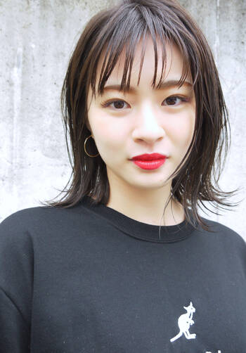 黒髪ボブでこなれ感を演出して 美容師おすすめカタログ Hair