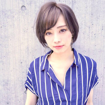 ショートヘアで小顔が実現 顔型 特徴別にスタイルをチェック Hair