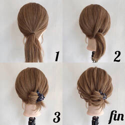 まとめ髪で女子力up スッキリ春夏のヘアアレンジ特集 Hair