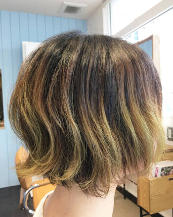 個性派さん必見 刈り上げボブ でクール 色っぽいスタイルに Hair