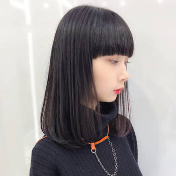 今ドキぱっつん前髪のスタイルを大公開 ショート ロングまで網羅 Hair