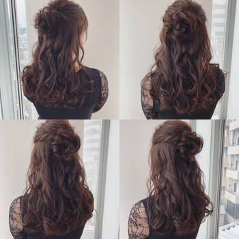 結婚式okな簡単ヘアアレンジ お呼ばれシーンも自分でアレンジ Hair