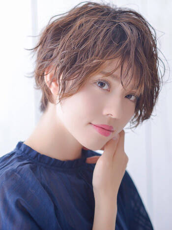 前下がりショートボブ攻略本 これで愛され大人女子になろっ Hair