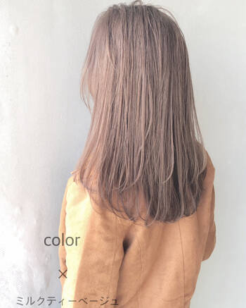 透明感を味方につけたアプリエカラーが旬 おしゃれ女子必見ヘア特集 Hair