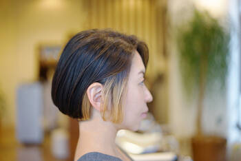 ワンレンボブにあこがれて ワンランクアップ女子計画 Hair