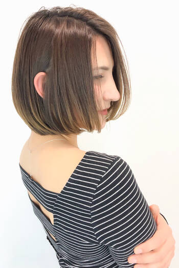 ワンレンボブにあこがれて ワンランクアップ女子計画 Hair