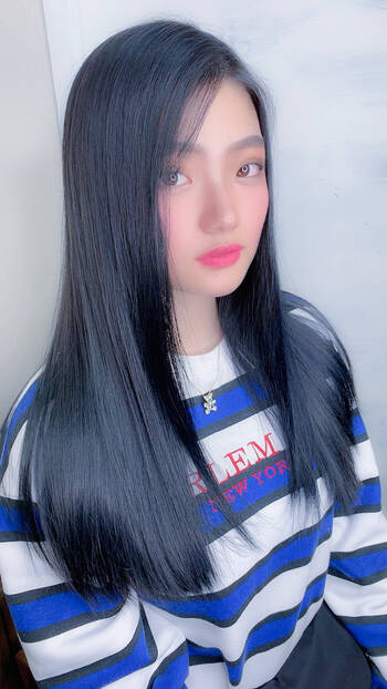 黒髪戻しでおしゃれ度アップ 人気黒髪ヘアピックアップ Hair