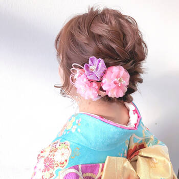 着物編 結婚式のお呼ばれはセルフアレンジでできちゃう 髪型でもおしゃれしよ Hair