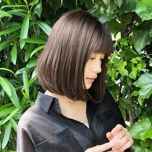 ボブの垢抜ける秘密はヘアカラー メッシュ でおしゃヘアに変身 Hair
