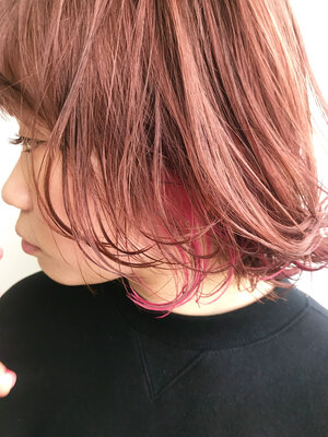 ボブの垢抜ける秘密はヘアカラー メッシュ でおしゃヘアに変身 Hair