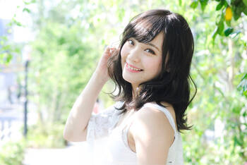 黒髪 ミディアムは 前髪あり がかわいい 色っぽスタイル18選 Hair