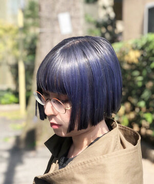 ボブの垢抜ける秘密はヘアカラー メッシュ でおしゃヘアに変身 hair