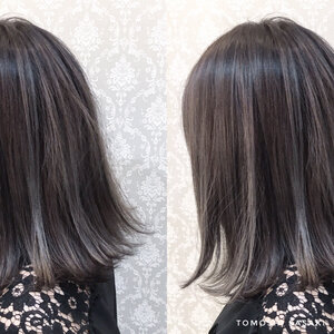 ボブの垢抜ける秘密はヘアカラー メッシュ でおしゃヘアに変身 Hair