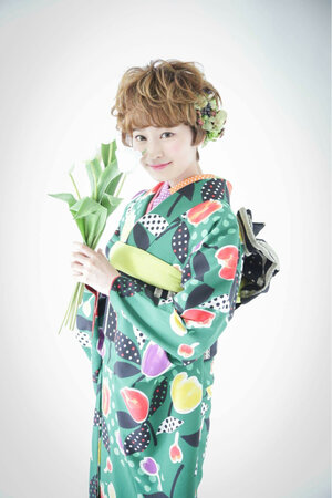 年代別 短い髪も可愛く 着物に合わせるショートヘアアレンジ Hair