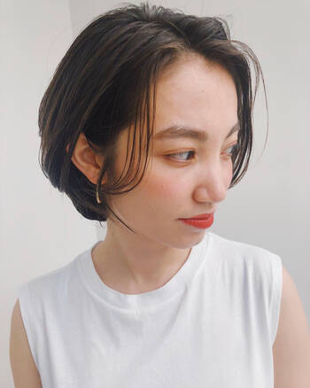 保存版 女性らしいショートカット ちょっとのコツで一気に女っぽく変身 Hair