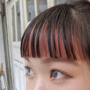 21最新 前髪のインナーカラーの髪型 際立つおしゃれなヘアアレンジ Hair
