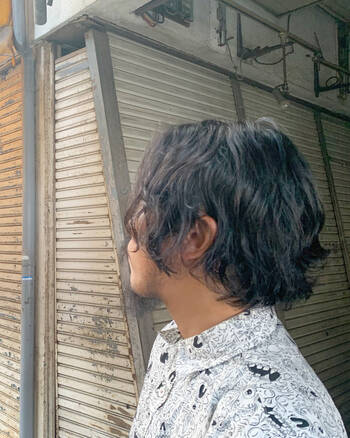 ちょっと長めがかっこいい メンズの長めショート セミロングスタイル Hair