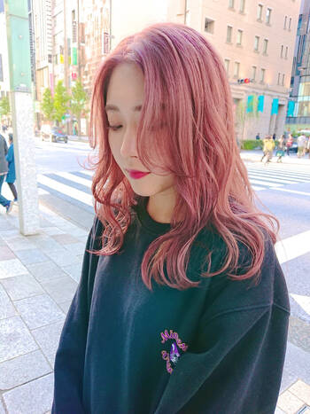 春は甘 いピンクブロンドが映える ヘアスタイルを素敵にするカラー Hair 春は甘 いピンクブロンドが映える ヘアスタイルを素敵にするカラー Hair