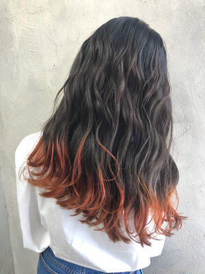 鬼滅の刃を参考に髪色チェンジ デザインカラーで目線を独り占め hair