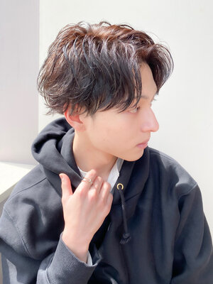 メンズの強めパーマヘアカタログ これでワンパターンを卒業 Hair