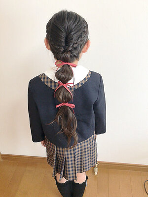 子供の運動会の髪型カタログ かわいくて崩れないヘアアレンジとは Hair