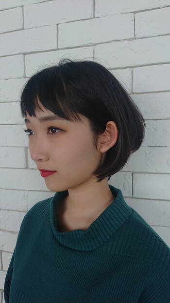 大人女子におすすめ おしゃれでキュートな高岡早紀風の素敵な前髪 Hair