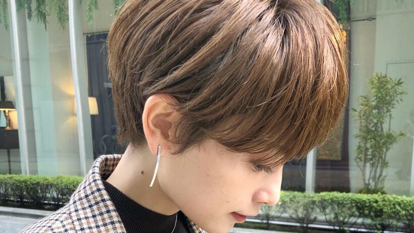おしゃれ女子注目!茶髪ショートでワンランク上の ...