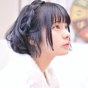 ギリギリ結べるボブの長さは 大人に人気の髪型 ヘアアレンジ Hair