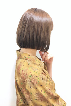 髪色別 今人気の ワンレンショート 21年最新版ヘアカタログ Hair