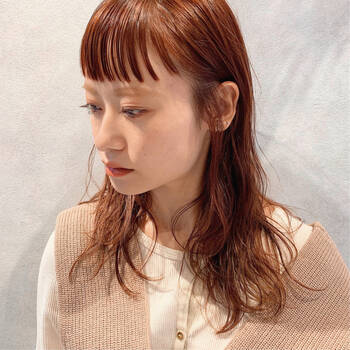 今っぽ前髪ならランダムフルバング 簡単スタイリングで即垢抜け Hair