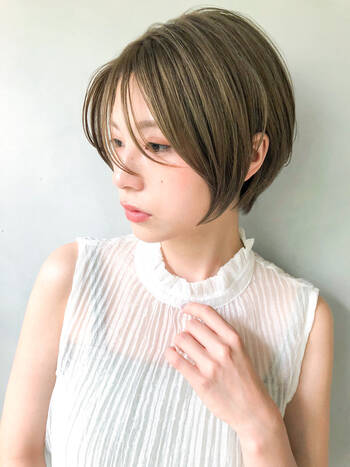 大人の女性におすすめなショートヘア 上品なショートでイメチェンしよう Hair