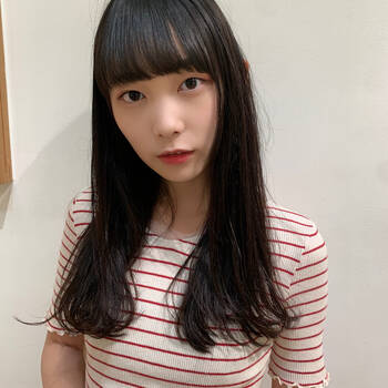 今風ぱっつんでおしゃれに 王道前髪ぱっつんスタイルのススメ Hair