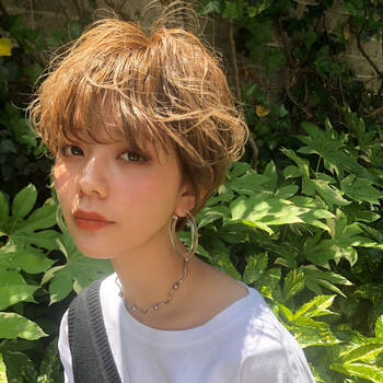 西梅田 福島 野田 西淀川のショートが得意な美容院 秋 Hair