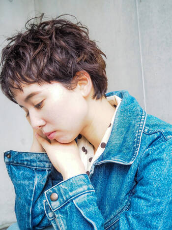 クールショートに一度は挑戦したい 前髪あり なし別ヘアカタログ Hair